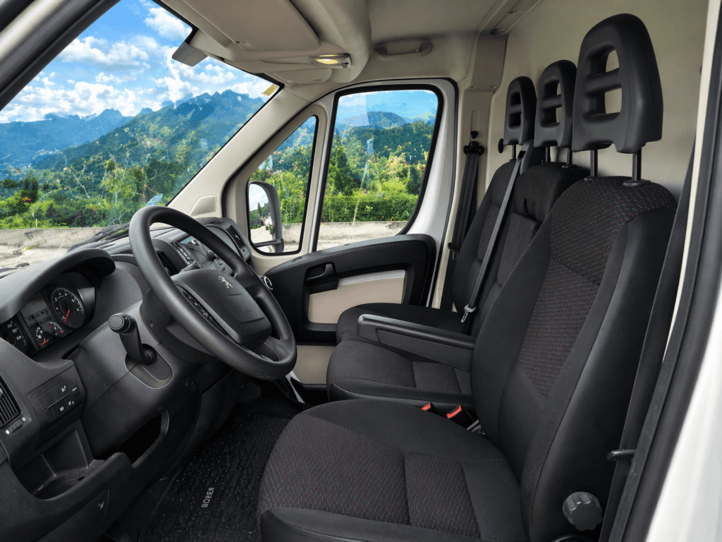 asientos delanteros peugeot boxer l2h1 cabina conductor
