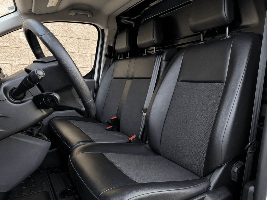 asientos cabina citroen jumpy 3 plazas industrial segunda mano tres plazas delanteras tapiceria resistente ideal uso profesional furgo pro
