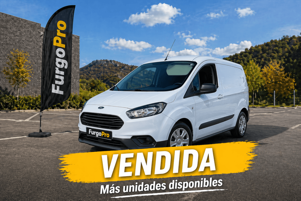 ford transit courier van de segunda mano vendida