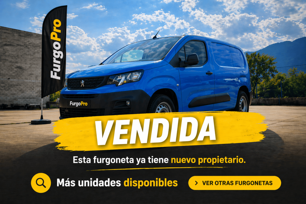 furgoneta de segunda mano vendida 