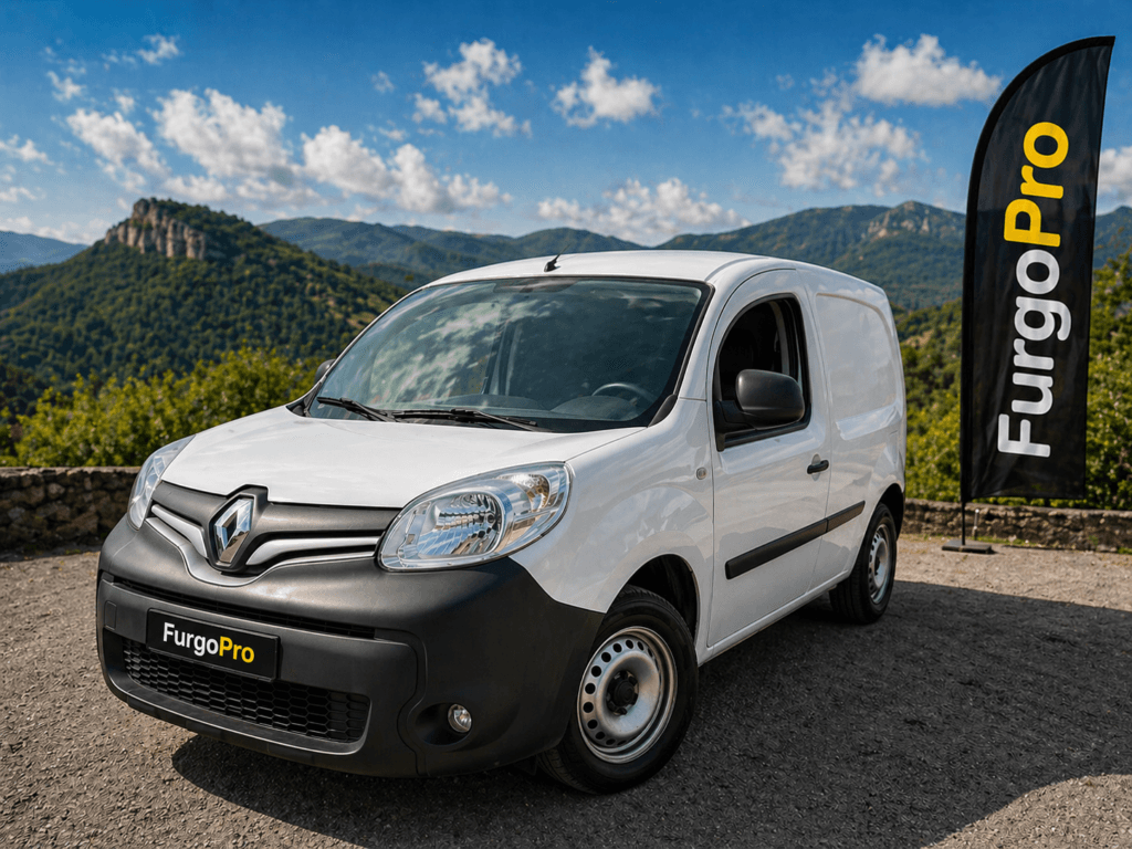 furgoneta renault kangoo express 2 plazas blanca de segunda mano en la garrotxa 