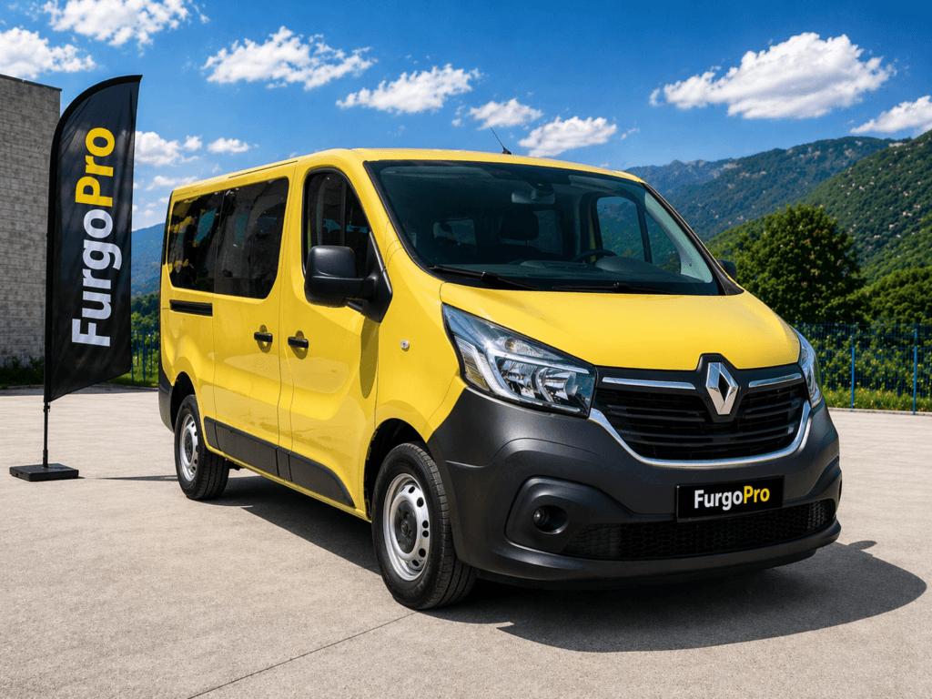 Renault Trafic Mixto 6 plazas · 2021 · 31.182 km segunda mano lista para trabajar FurgoPro