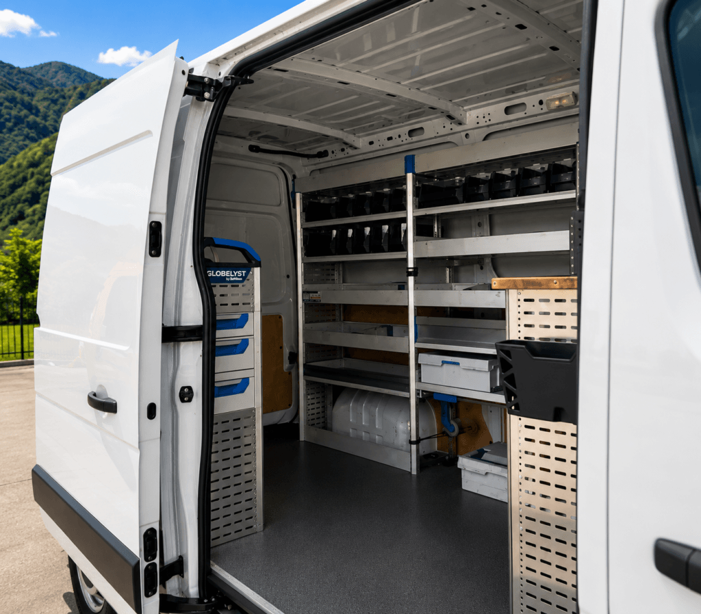 interior con estanterías de opel movano de segunda mano en venta