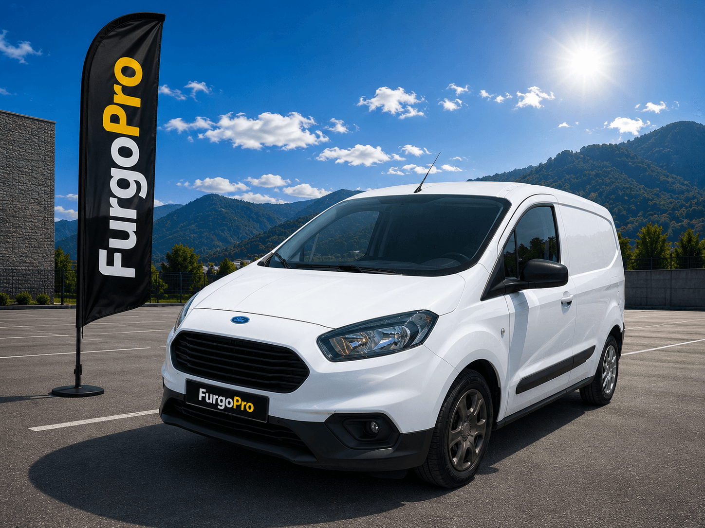 ford transit courier van del 2022 con 13.691km diesel en venta semi nueva