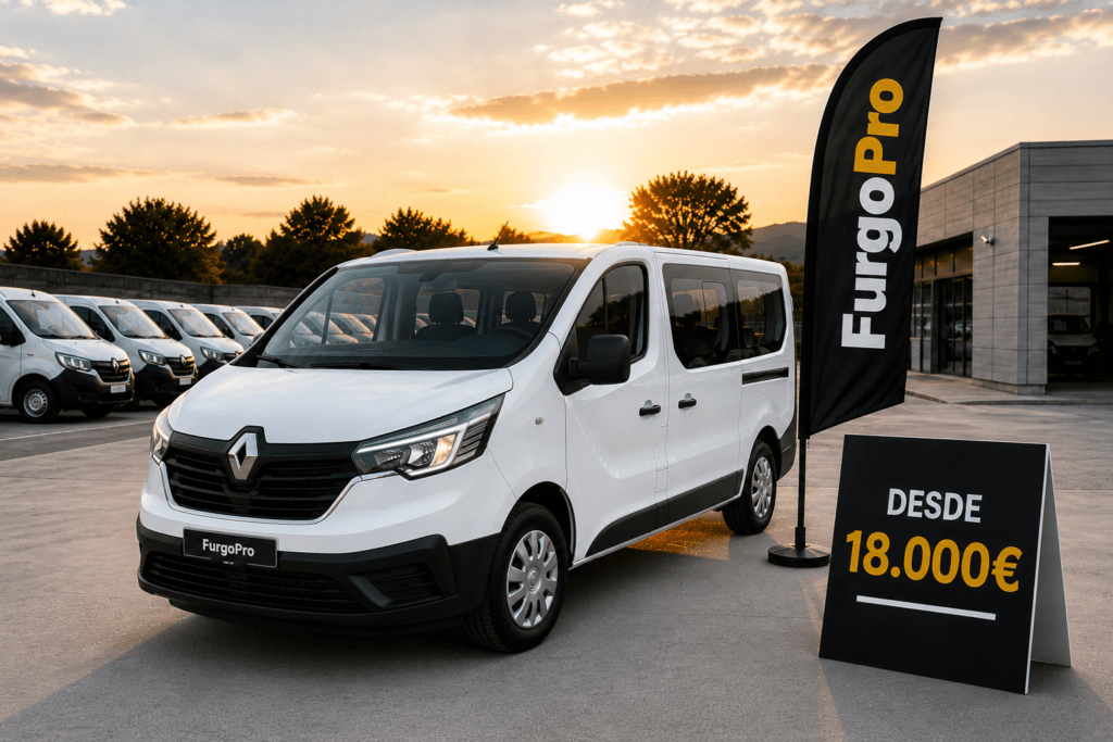 ocasión de furgonetas medianas semi nuevas y km0
