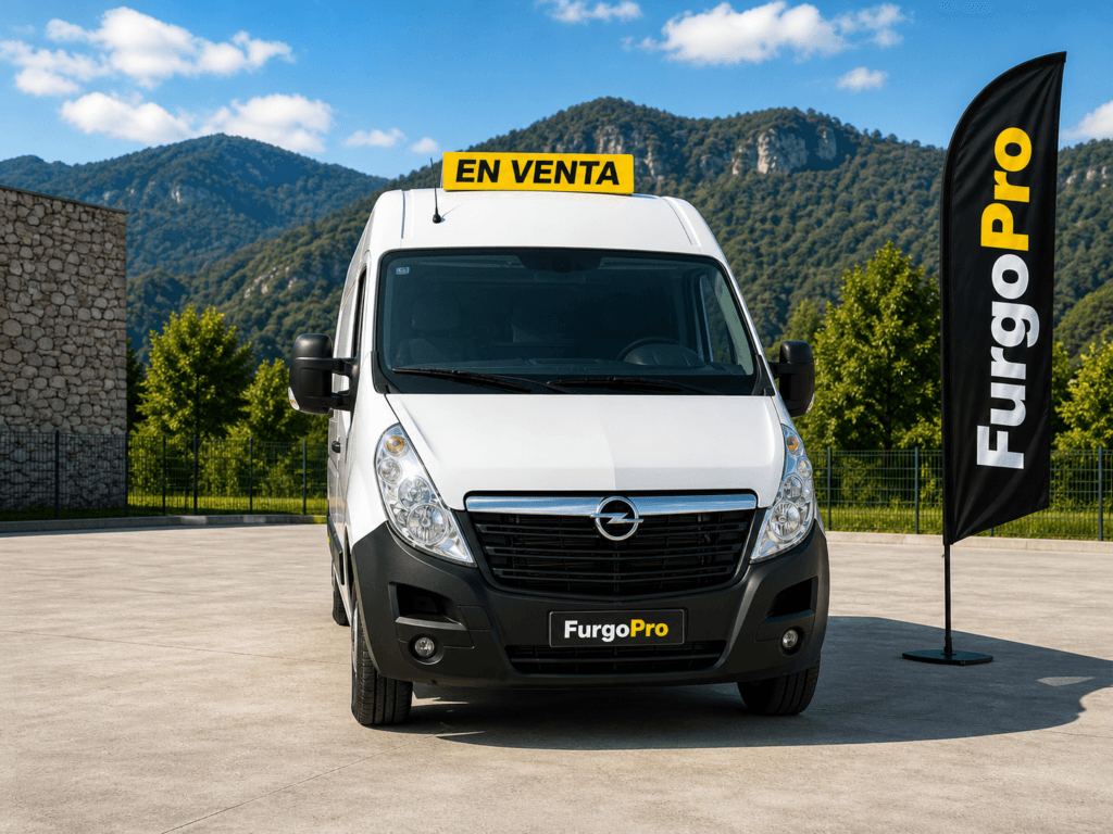 Opel Movano 2.3 CDTI 130 CV furgón industrial con IVA 100% deducible para autónomos y empresas en Girona