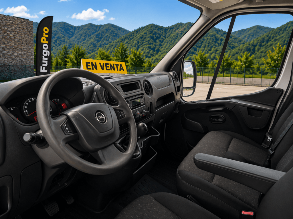 interior asientos de opel movano de segunda mano en venta 
