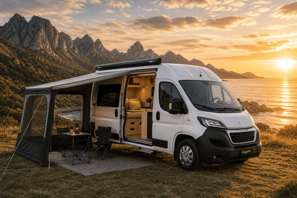 Furgoneta PEUGEOT BOXER para camperizar de segunda mano en Girona