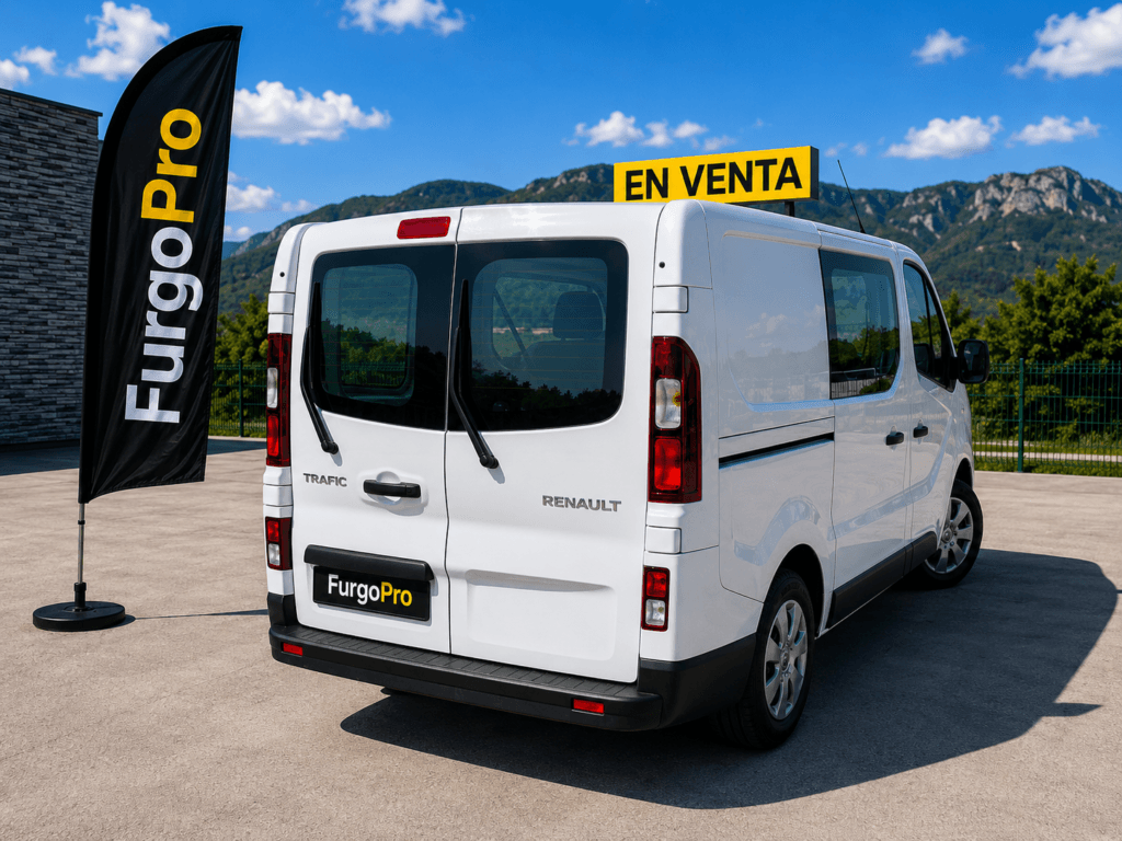 Renault Trafic Combi 6 plazas · 2022 · 40.759 km segunda mano lista para trabajar FurgoPro