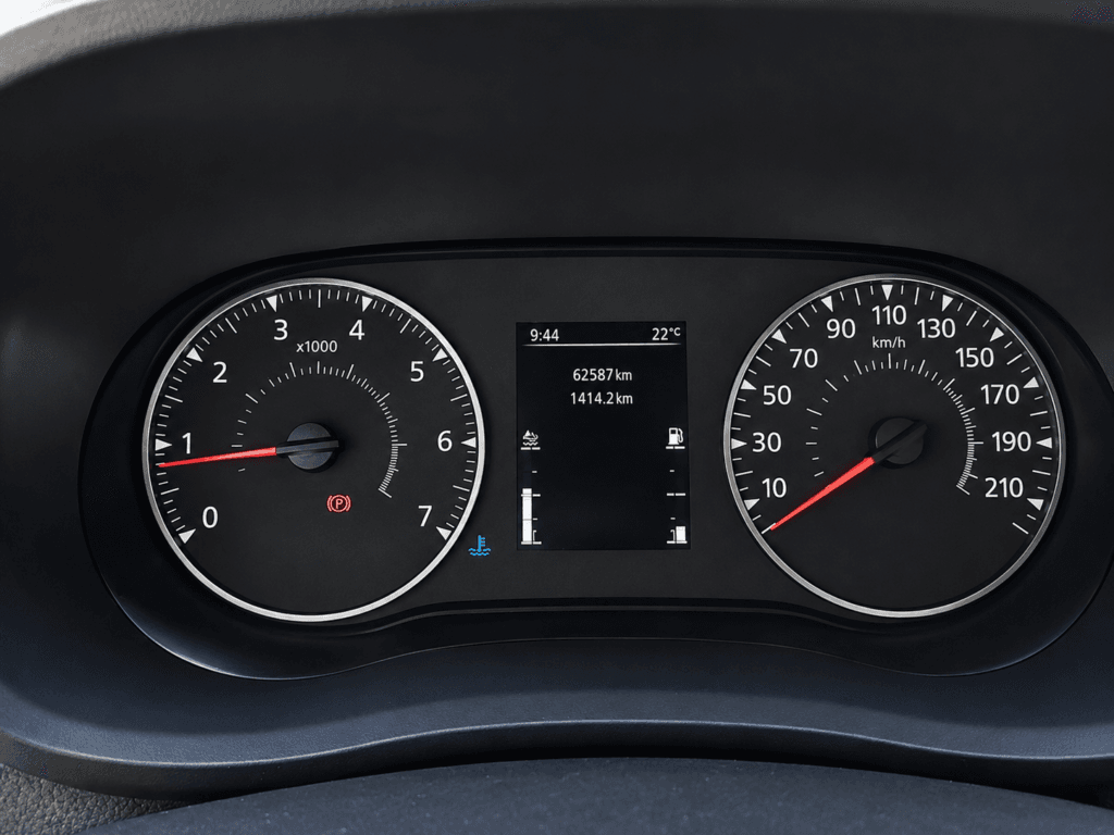 Cuadro de mandos Nissan NV400 2.3 dCi kilometraje y testigos