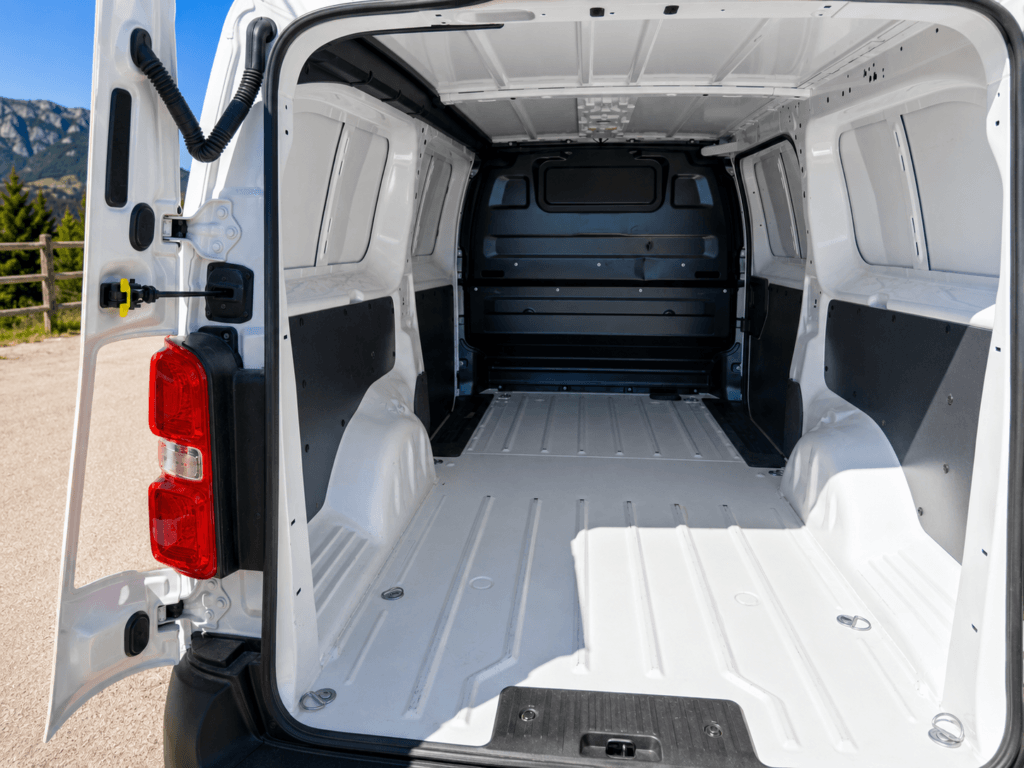 Zona de carga vacía Citroën Jumpy Furgon Talla XL furgón medidas