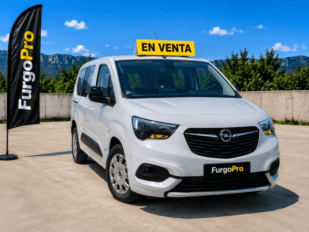Opel Combo 2021 frontal blanco