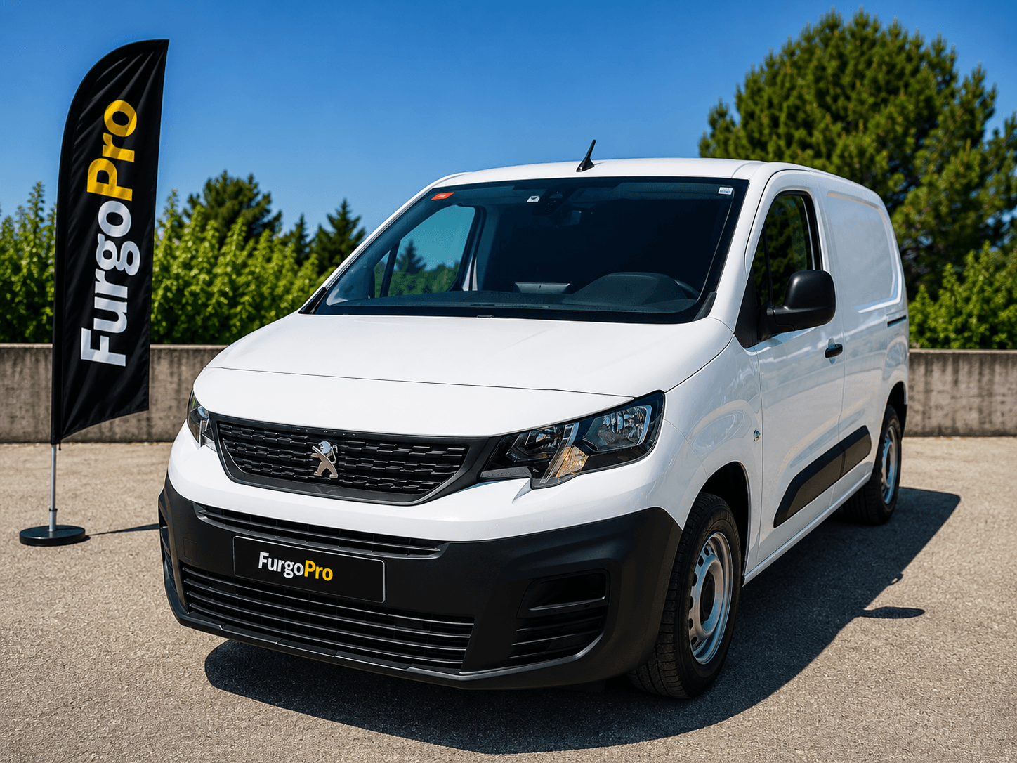 Peugeot Partner Premium 600kg BlueHDi 100 de segunda mano 2021 vista frontal
