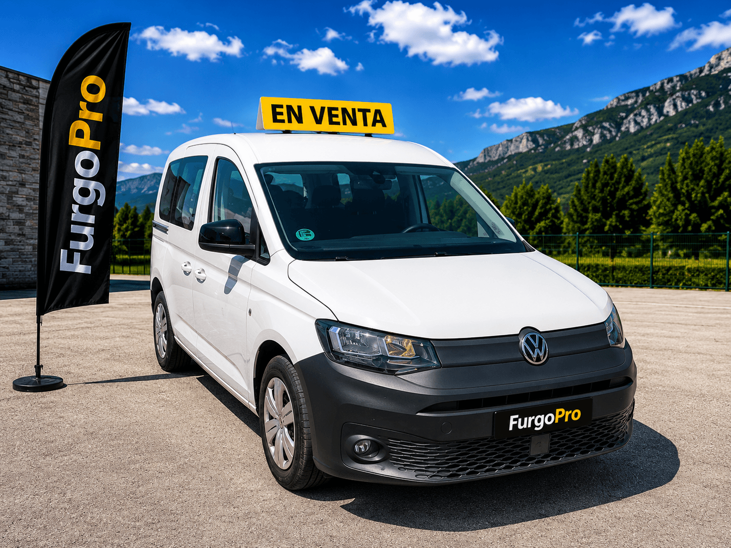 Volkswagen Caddy Origin 2.0 TDI 122 CV 4Motion 2021 furgoneta 4x4 de segunda mano en venta en FurgoPro Girona