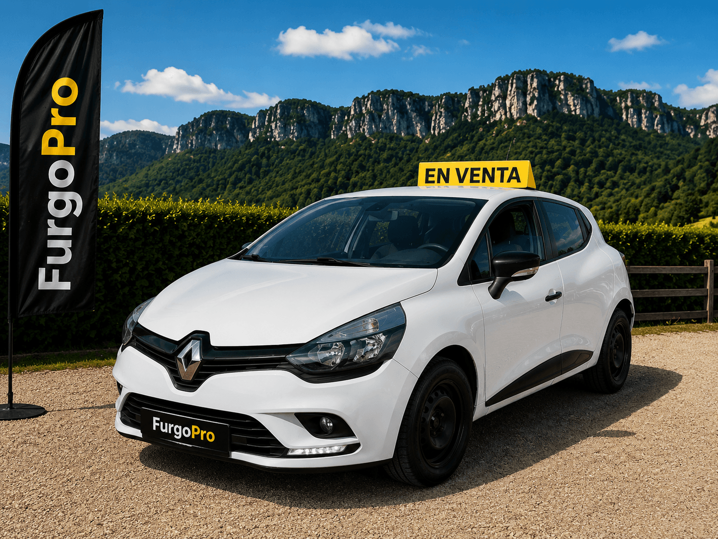 RENAULT CLIO BUSINESS dCi 75CV · 2019 · 59.999km · Diésel segunda mano lista para trabajar FurgoPro