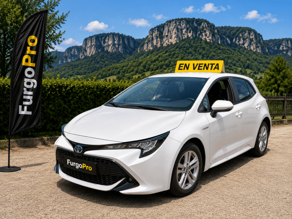 Coche de empresa toyota corolla hibrido