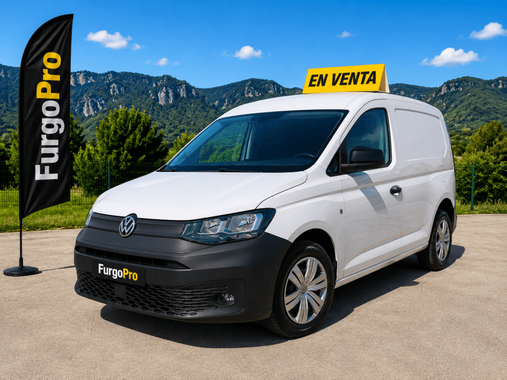 Volkswagen Caddy 4x4 2.0 TDI 122CV 2022 vista frontal