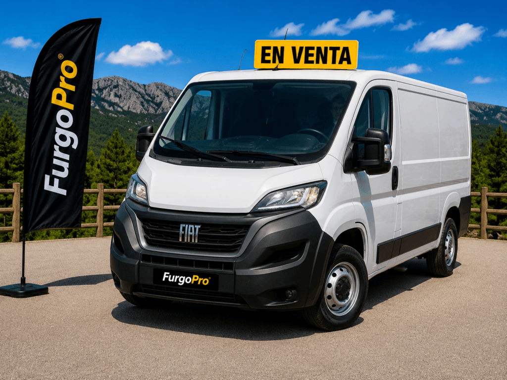 Fiat Ducato L1H1 Furgón · 2023 · 44.217 km · Diésel segunda mano lista para trabajar FurgoPro