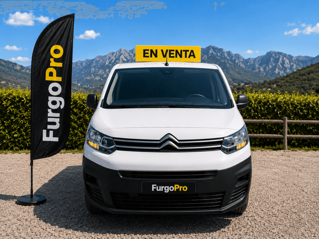 Citroën Berlingo Van 2025 con 35km vehiculo blanco de vista frontal
