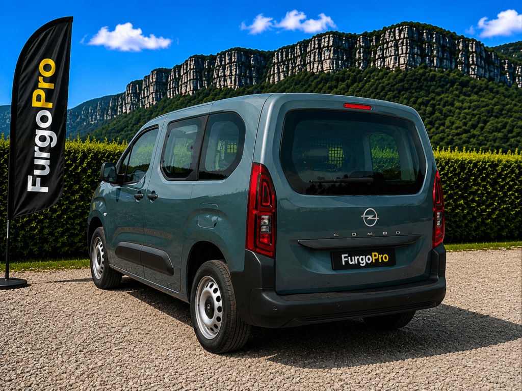 Opel Combo Combi vista trasera pilotos familiar segunda mano
