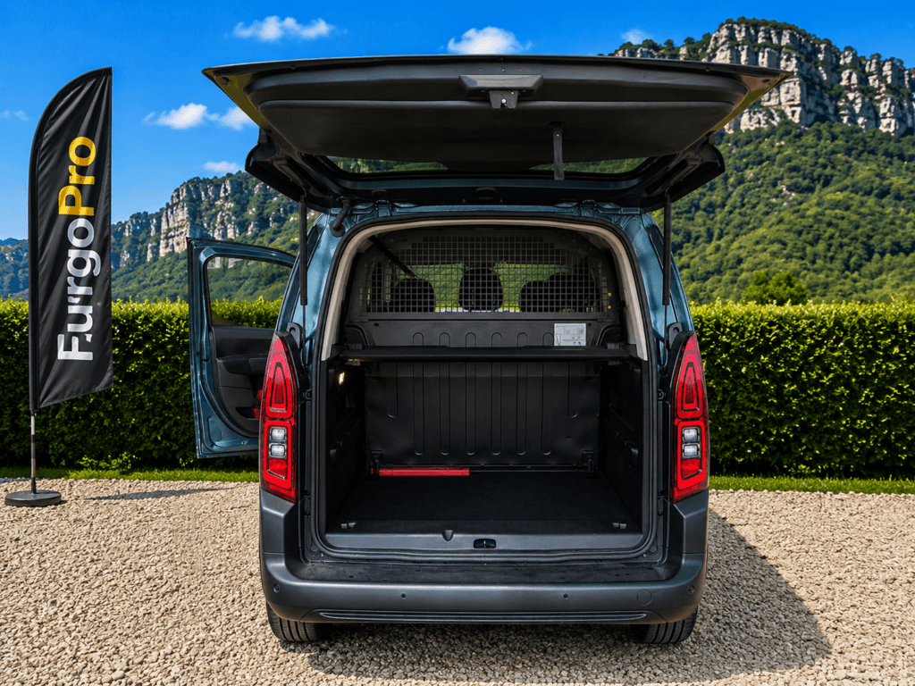 Maletero Opel Combo Combi espacio interior familiar segunda mano