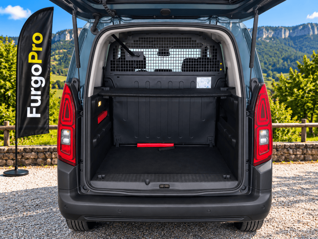 Maletero Citroën Berlingo Talla M Plus espacio interior familiar 2024