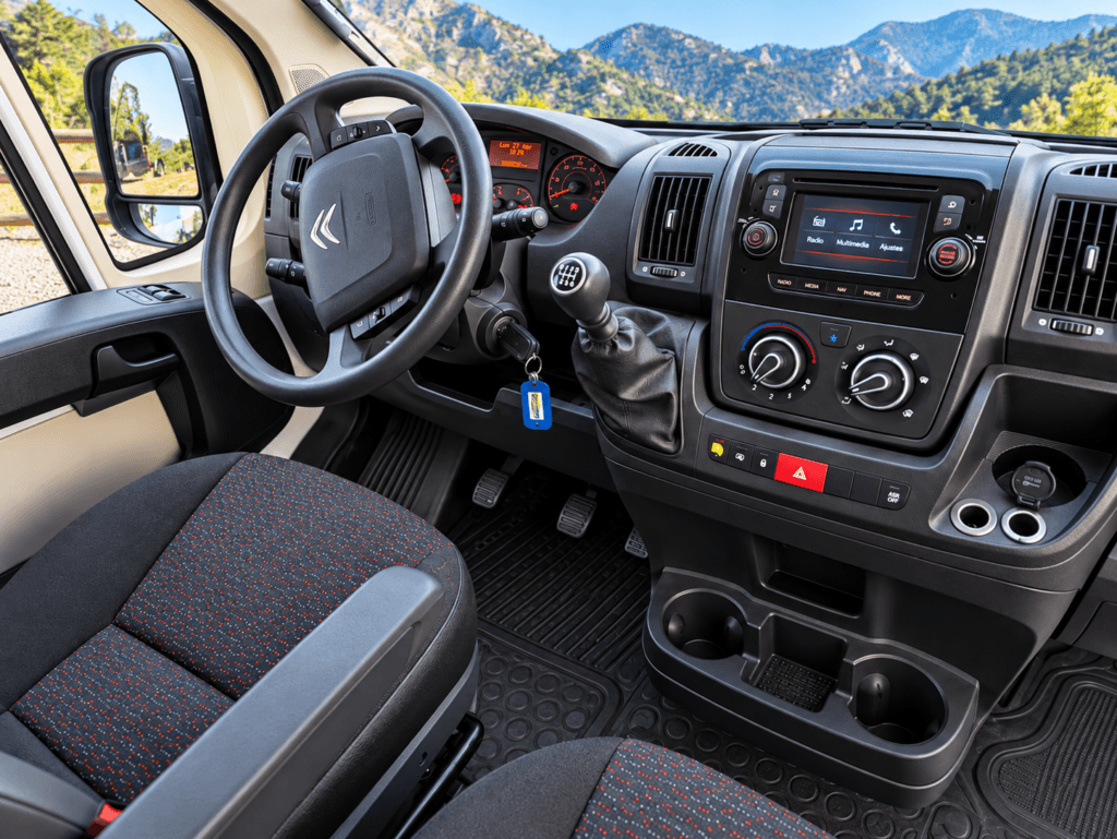 Cuadro de mandos de la citroen jumper l3h3 BlueHDi 130 de segunda mano

