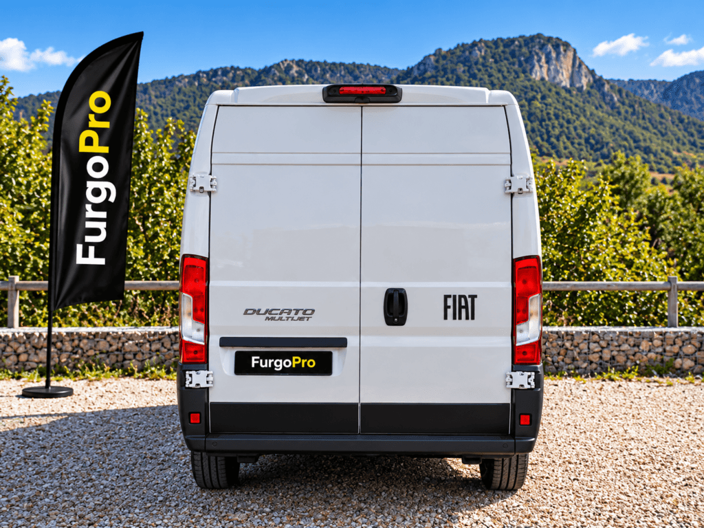 Fiat Ducato 33 MH2 de ocasión seminueva vista trasera