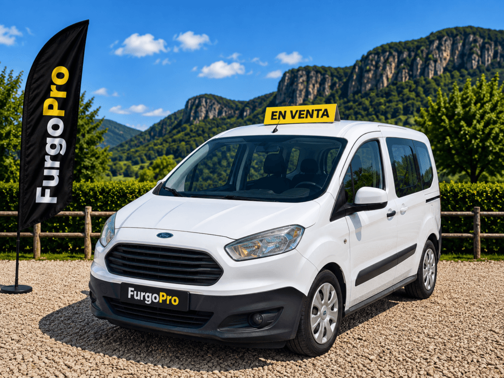 Ford Transit Courier Kombi 81.306 km kilometraje real