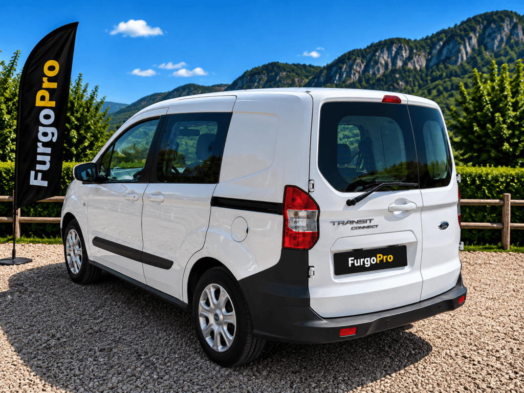 Ford Transit Courier lateral izquierdo carrocería segunda mano
