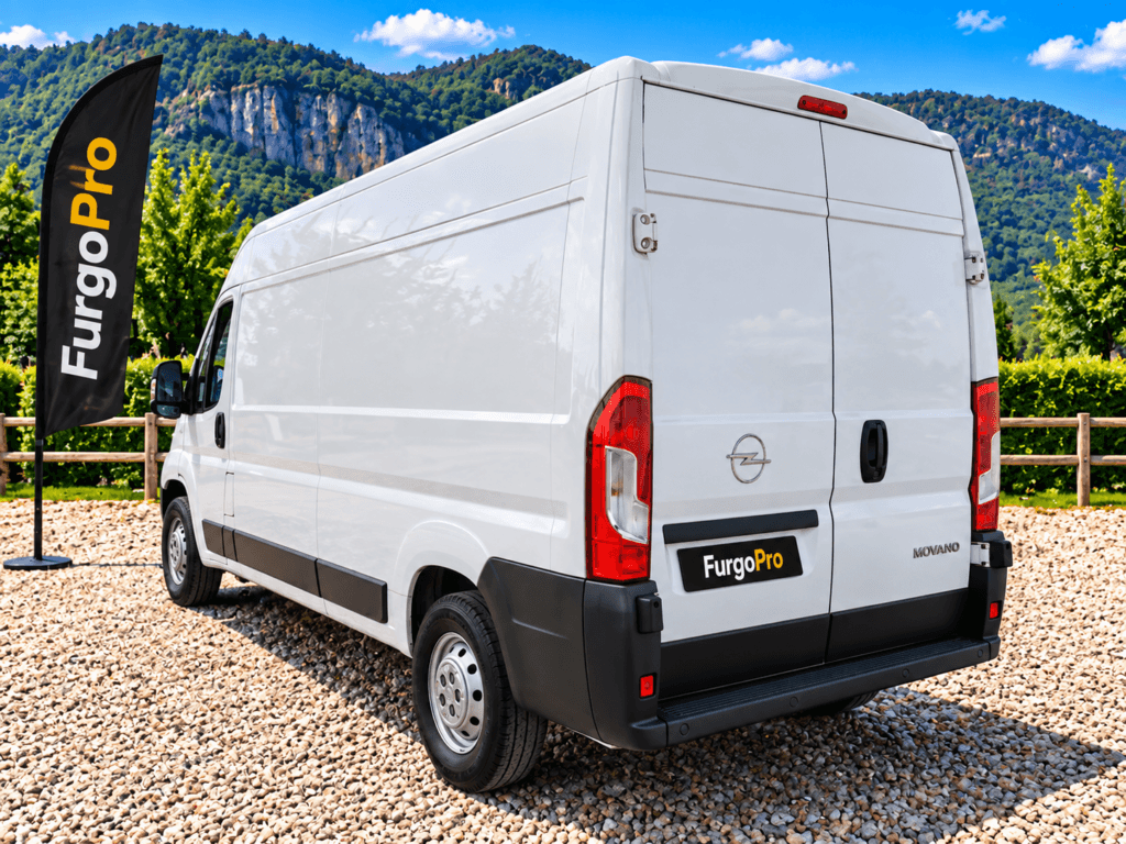 Opel Movano lateral izquierdo carrocería blanco Casablanca segunda mano