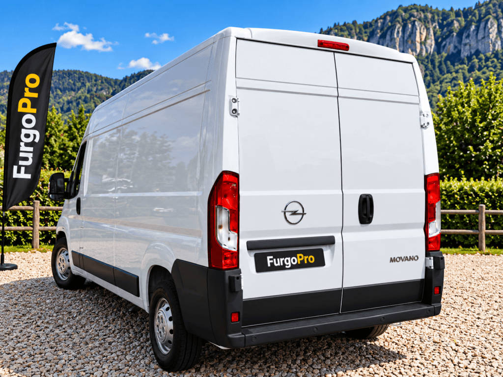 Opel Movano L3H2 2.2 Diesel 140CV 2024 segunda mano vista trasera