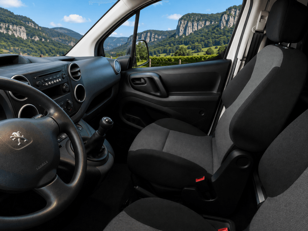 Interior delantero Peugeot Partner 2019 con 38.151 km