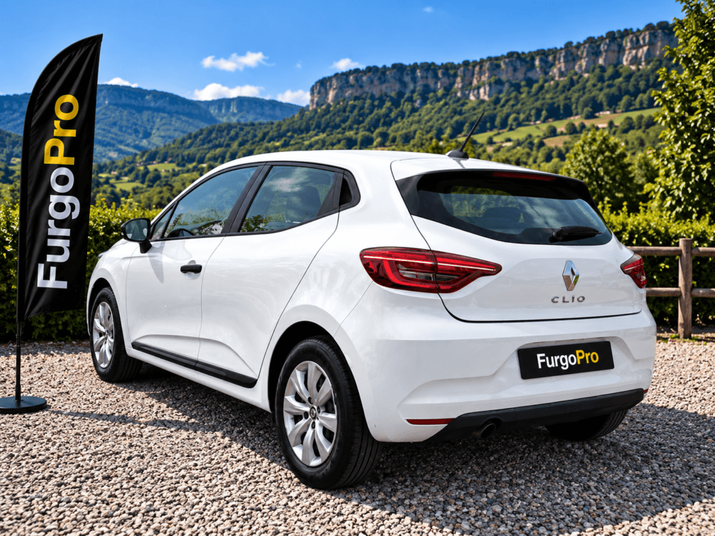 Renault Clio de segunda mano vista lateral izquierdo