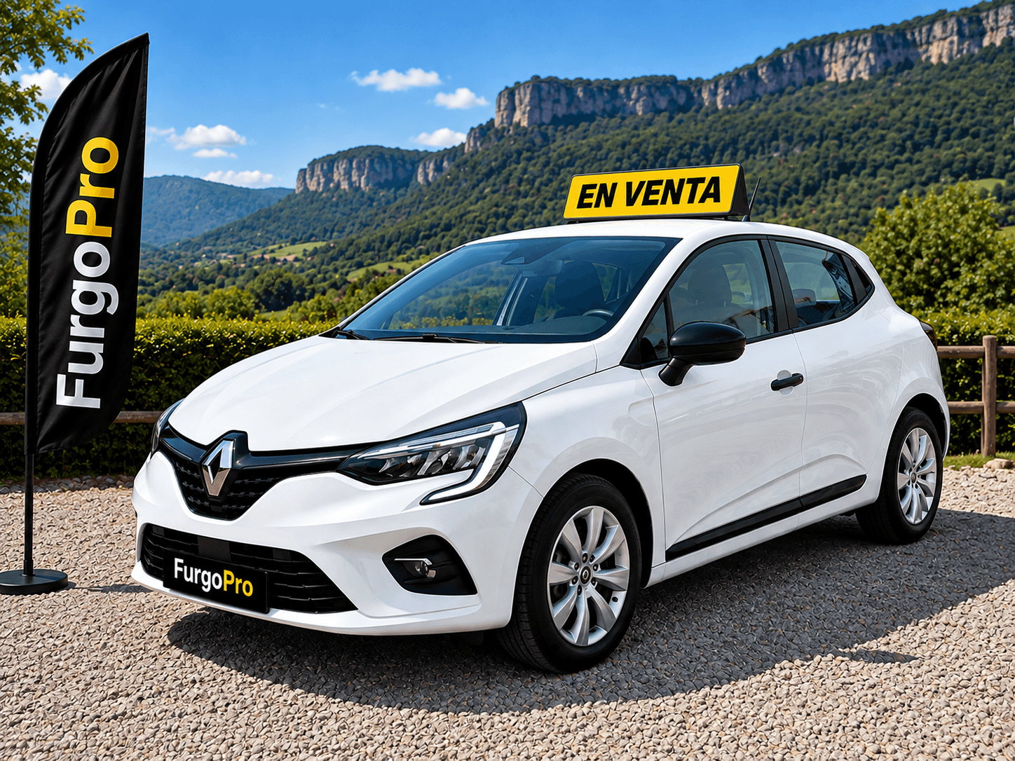 Renault Clio Business de segunda mano vista frontal