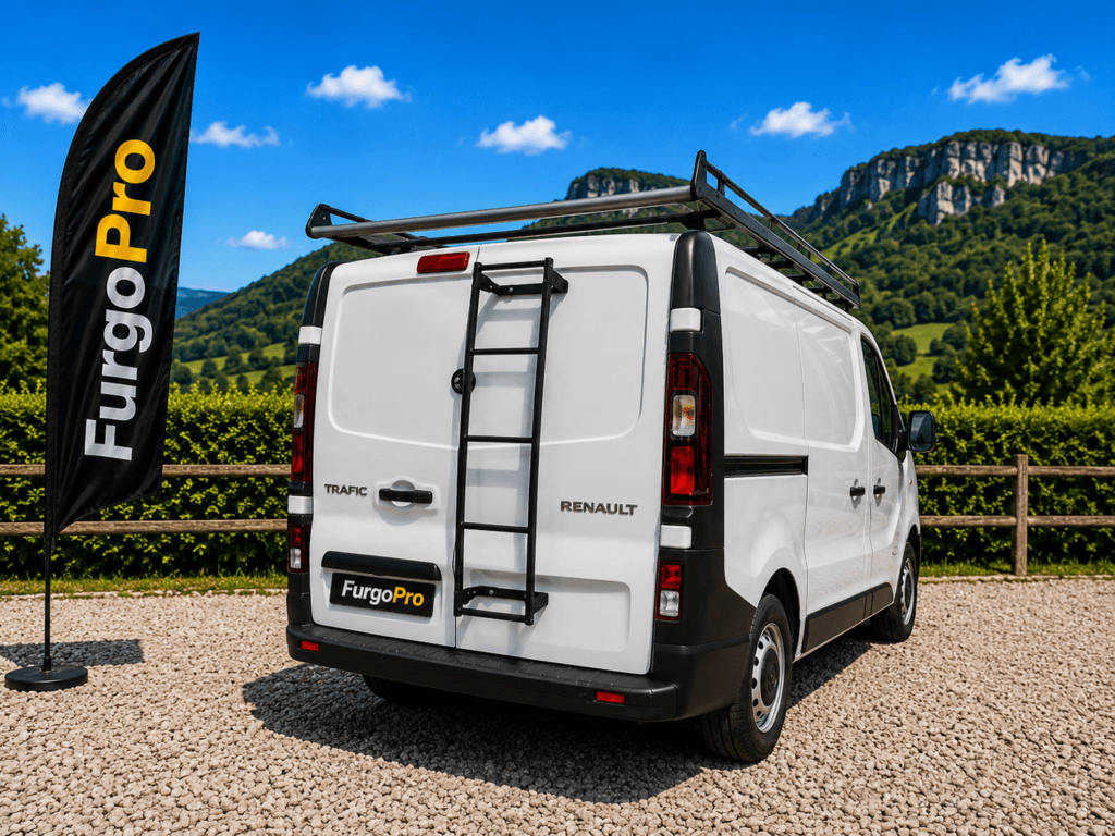 renault trafic furgon l1h1 con pocos kilómetros 58637 del 2022 vista trasera

