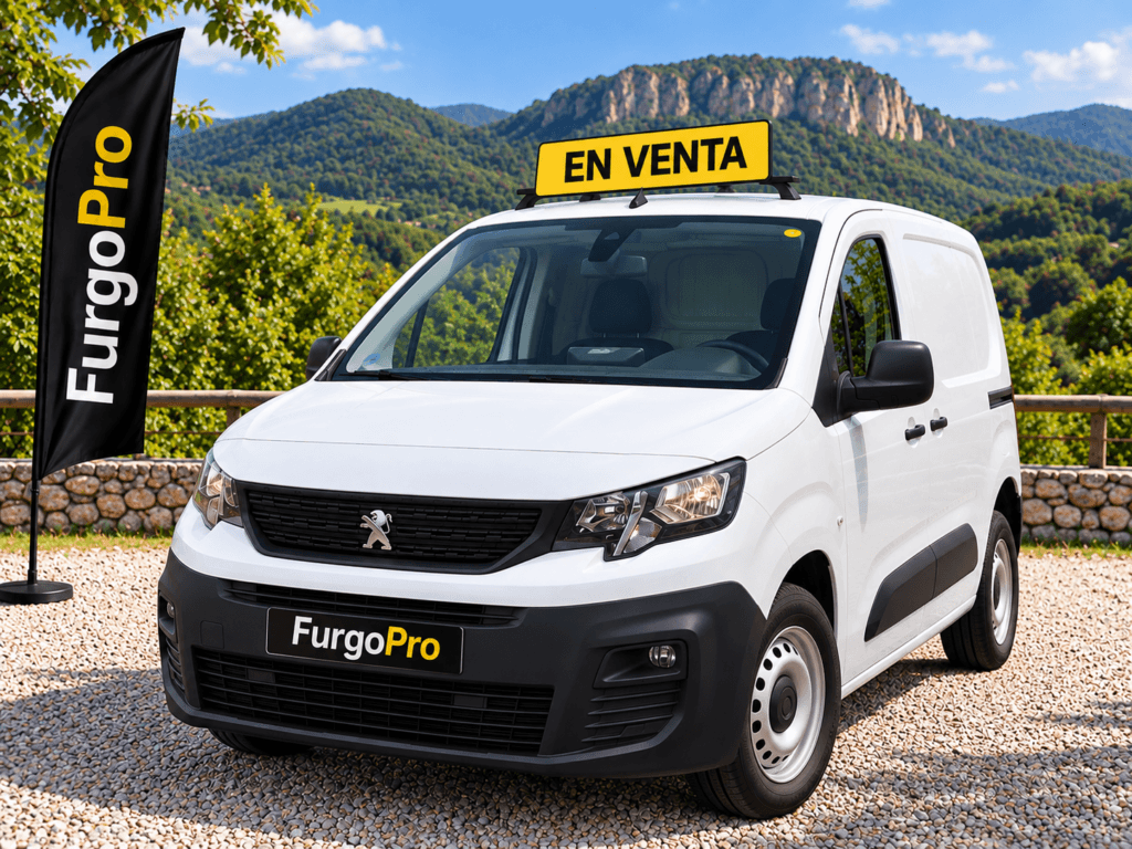 Peugeot Partner Premium Standard · 2022 · 20.536 km · Diésel segunda mano lista para trabajar FurgoPro