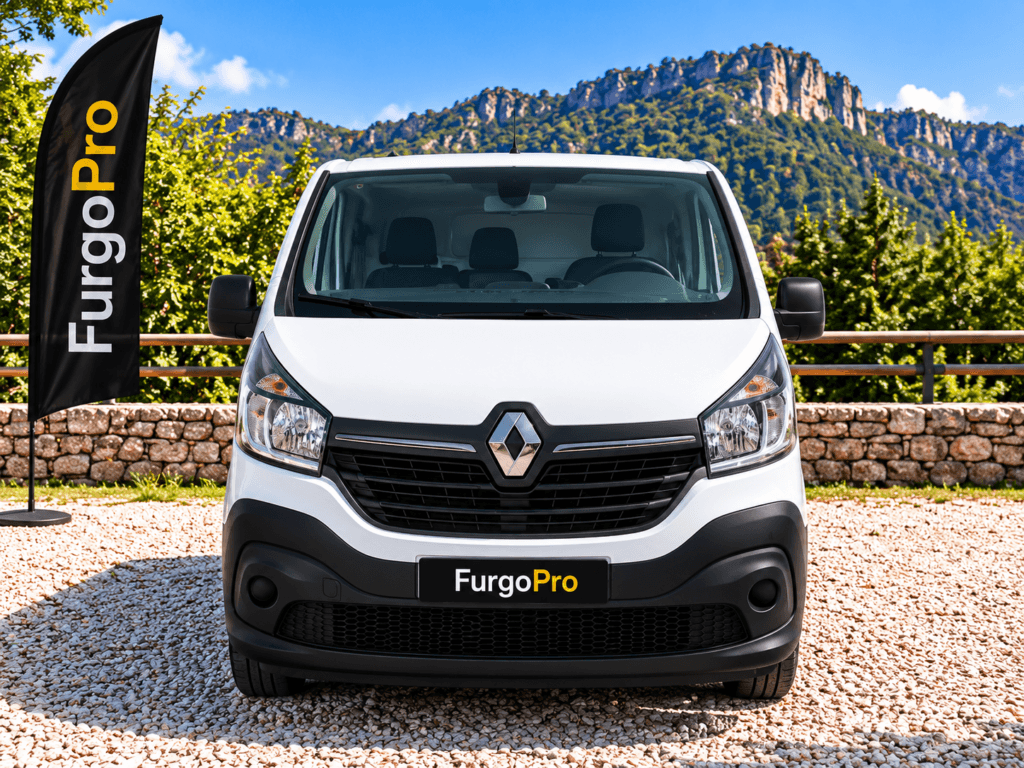 renault trafic l1h1 con pocos kilómetros vista delantera